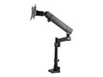 StarTech.com Desk Mount Monitor Arm with 2x USB 3.0 ports, Pole Mount Full Motion Single Arm Monitor Mount up to 17.6lbs/8kg VESA Display, Ergonomic Articulating Monitor Arm, Clamp/Grommet