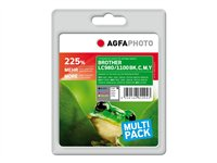 AgfaPhoto - 4-pack - svart, gul, cyan, magenta
