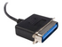 StarTech.com 10 ft USB to Parallel Printer Adapter