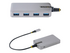 StarTech.com 4-Port USB-C Hub, USB 3.0 5Gbps, Bus Powered, USB Type-C to 4x USB-A Hub with Optional Auxiliary Power Input, Portable Desktop/Laptop USB Hub with 1ft (30cm) Attached Cable