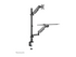 Neomounts DS90-325BL1 monteringssats