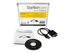 StarTech.com 30 cm USB till RS232 seriell DB9 kabeladapter med COM-retention