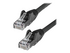 StarTech.com 10m LSZH CAT6 Ethernet Cable, 10 Gigabit Snagless RJ45 100W PoE Network Patch Cord with Strain Relief, CAT 6 10GbE UTP, Black, Individually Tested/ETL, Low Smoke Zero Halogen