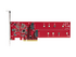StarTech.com Dual M.2 PCIe SSD Adapter Card, x8 / x16 Dual NVMe or AHCI M.2 SSD to PCI Express 4.0, Up to 7.8GBps/Drive, For 2242/2260/2280/22110mm PCIe M-Key M2 SSDs, Bifurcation Required