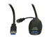 Eaton Tripp Lite Series 10M USB 3.0 SuperSpeed Active Extension Repeater Cable M/F 33ft 33' 10 Meter