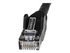 StarTech.com 50cm LSZH CAT6 Ethernet Cable, 10 Gigabit Snagless RJ45 100W PoE Network Patch Cord with Strain Relief, CAT 6 10GbE UTP, Black, Individually Tested/ETL, Low Smoke Zero Halogen