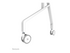 Neomounts Move Go Flip FL50-515WH1 vagn