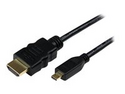 StarTech.com 2m High Speed HDMI Cable with Ethernet HDMI to HDMI Micro