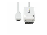 6.6ft (2m) USB C to DisplayPort 1.2 Cable, Bidirectional