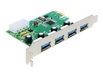 PCI Express Card > 4 x external USB 3.0 PCI Express Card > 4 x external USB 3.0