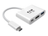 Eaton Tripp Lite Series USB C to HDMI Multiport Video Adapter Converter 1080p w/ USB-A Hub & USB-C PD Charging, Thunderbolt 3 CompatibleUSB Type C to HDMI, USB-C to HDMI, USB Type-C to HDMI
