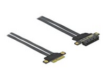 PCI Express x4 to x4 with flexible cable
