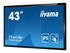 iiyama ProLite T4362AS-B1 43" Klass (42.5" visbar) LED-bakgrundsbelyst LCD-skärm