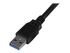 StarTech.com 3 m svart SuperSpeed USB 3.0-kabel A till B – M/M