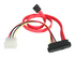 StarTech.com 18in SAS 29 Pin to SATA Cable with LP4 Power