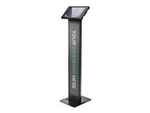 Galaxy Tab A9+ Apex Enclosure Brandable Floor Stand Black