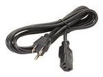 Power Cord 5-15P to C13, 6.5-ft.