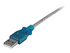 StarTech.com USB till seriell RS232 DB9-kabeladapter med 1 port – M/M