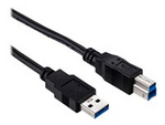 Elivi - USB-kabel - USB Type B (hane) till USB typ A (hane)