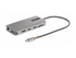 StarTech.com USB-C Triple-Monitor Multiport Adapter, HDMI/DP/Card Reader
