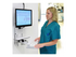 Ergotron StyleView Vertical Lift, Patient Room