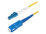 StarTech.com 5m (16.4ft) LC to SC (UPC) OS2 Single Mode Fiber Cable