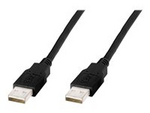USB-kabel - USB (hane) till USB (hane)