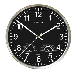 Unilux Väggklocka Mega 57,5cm Svart