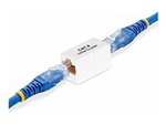 RJ45 Coupler 5-Pack, Inline Cat6 Coupler, Female to Female (F/F) T568 Connector, Unshielded Ethernet Cable Extension