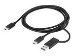 USB-kabel - USB-C (hane) till USB-C (hane)