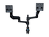 R-Go Double monitor arm Caparo monteringssats