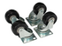 StarTech.com 4-Piece Caster Kit for Open Frame Rack