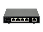Intellinet - Switch - 4 x 10/100/1000 (PoE+) + 1 x 10/100/1000 (upplänk)