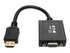 Eaton Tripp Lite Series HDMI to VGA with Audio Converter Cable Adapter for Ultrabook/Laptop/Desktop PC, (M/F), 6-in. (15.24 cm)
