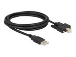USB-kabel - USB (hane) till USB typ B (hane)