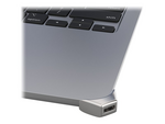 Ledge Lock Adapter for MacBook Air 13" M2-M4 Silver