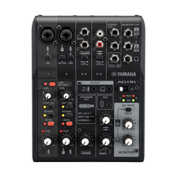 Yamaha AG06, Multipurpose 6-channel mixer with USB audio interface