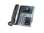 Poly Edge E450 - VoIP-telefon med nummerpresentation/samtal väntar