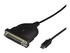 StarTech.com USB C to Parallel Printer Cable