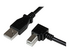 StarTech.com 2m USB 2.0 A to Right Angle B Cable Cord