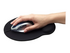 Manhattan Wrist Gel Support Pad and Mouse Mat, Black, 241 Ã— 203 Ã— 40 mm, non slip base, Lifetime Warranty, Card Retail Packaging