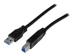 2m 6 ft Certified SuperSpeed USB 3.0 A to B Cable Cord