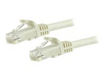 Cat6-patchkabel med hakfria RJ45-kontakter – 5 m, vit