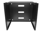 10U Wall Mount Rack, 19" Wall Mount Network Rack, 14 inch Deep (Low Profile), Wall Mounting Patch Panel Bracket for Network Switches, IT Equipment, 77lb (35kg) Capacity