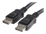 DisplayPort 1.2-kabel med lås ? certifierad, 2 m