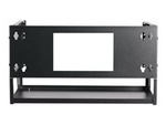 Tripp Lite Series 4U Wall-Mount Bracket with Shelf for Small Switches and Patch Panels, Hinged