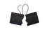 R-Go Split Ergonomiskt Tangentbord, QWERTY (US), svart, trådbunden