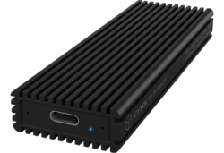 Icy Box Externt M.2 NVMe SSD-kabinett USB 3.1 Gen2 Type-C