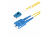 StarTech.com 50m (164ft) LC to SC (UPC) OS2 Single Mode Duplex Fiber Optic Cable, 9/125µm, Laser Optimized, 10G, Bend Insensitive, Low Insertion Loss