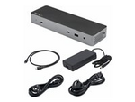 Thunderbolt 3-dockningsstation med USB-C värdkompabilitet